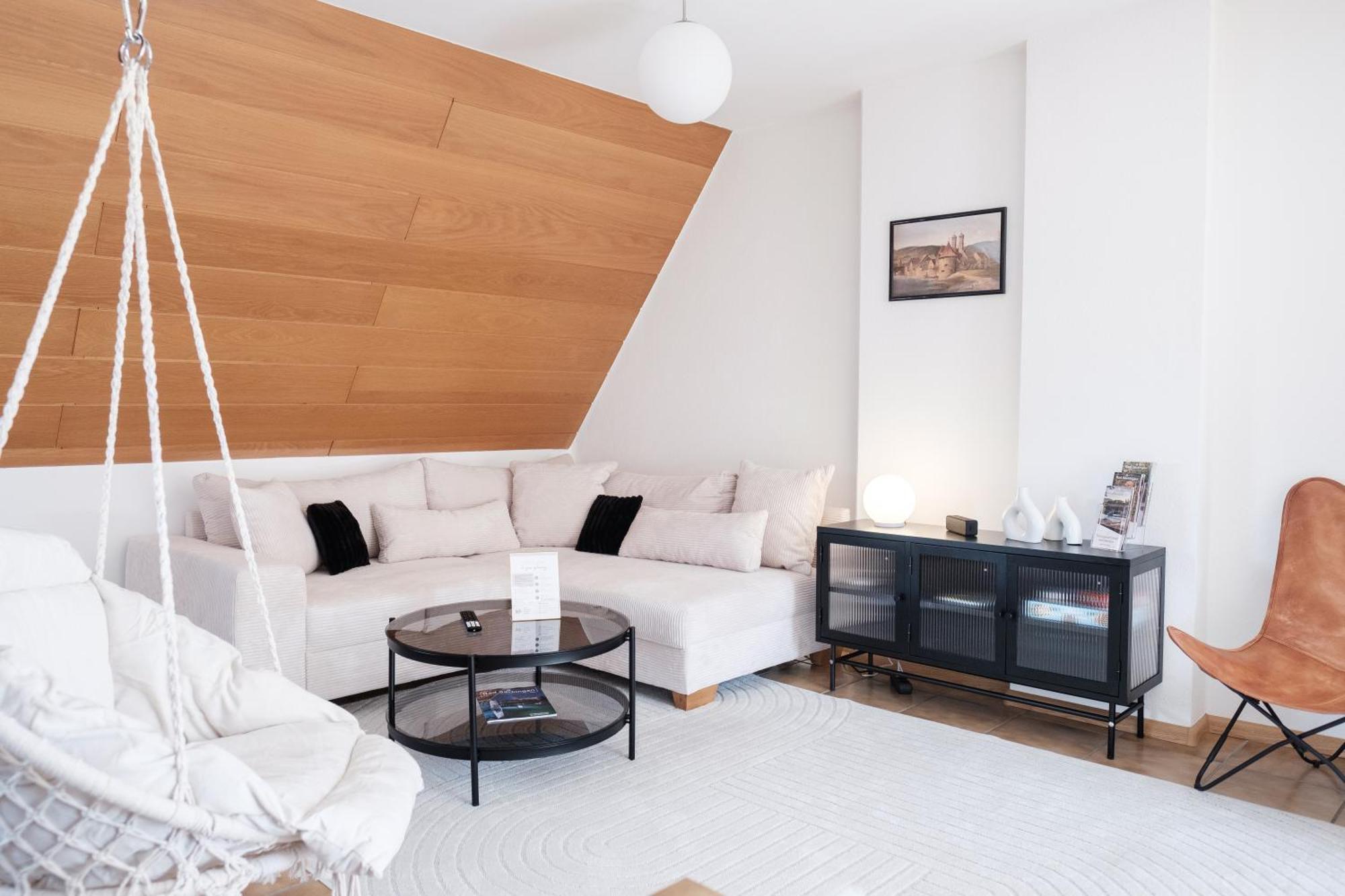 Neu Deluxe Suite Muensterblick, Maisonette, Kingsize Bett, Kueche, Netflix, Aussicht, E-Kamin Bad Sackingen Luaran gambar